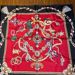 Kenneth Jay Lane Silk Scarf